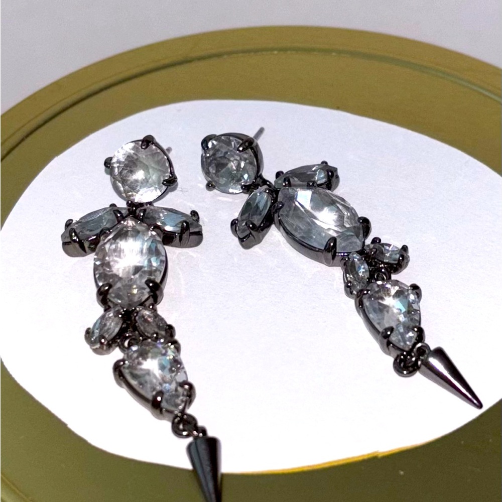 Elegant Silver Drop Earrings